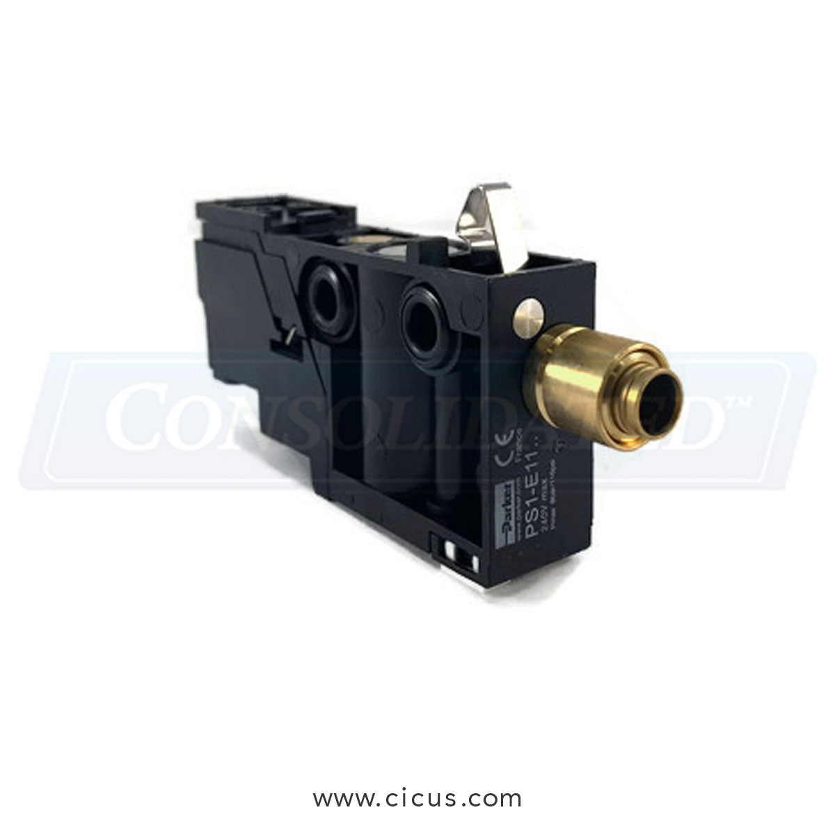 Chicago Dryer Air Valve Single Head w/ Two 1/4" OD [0202-400]
