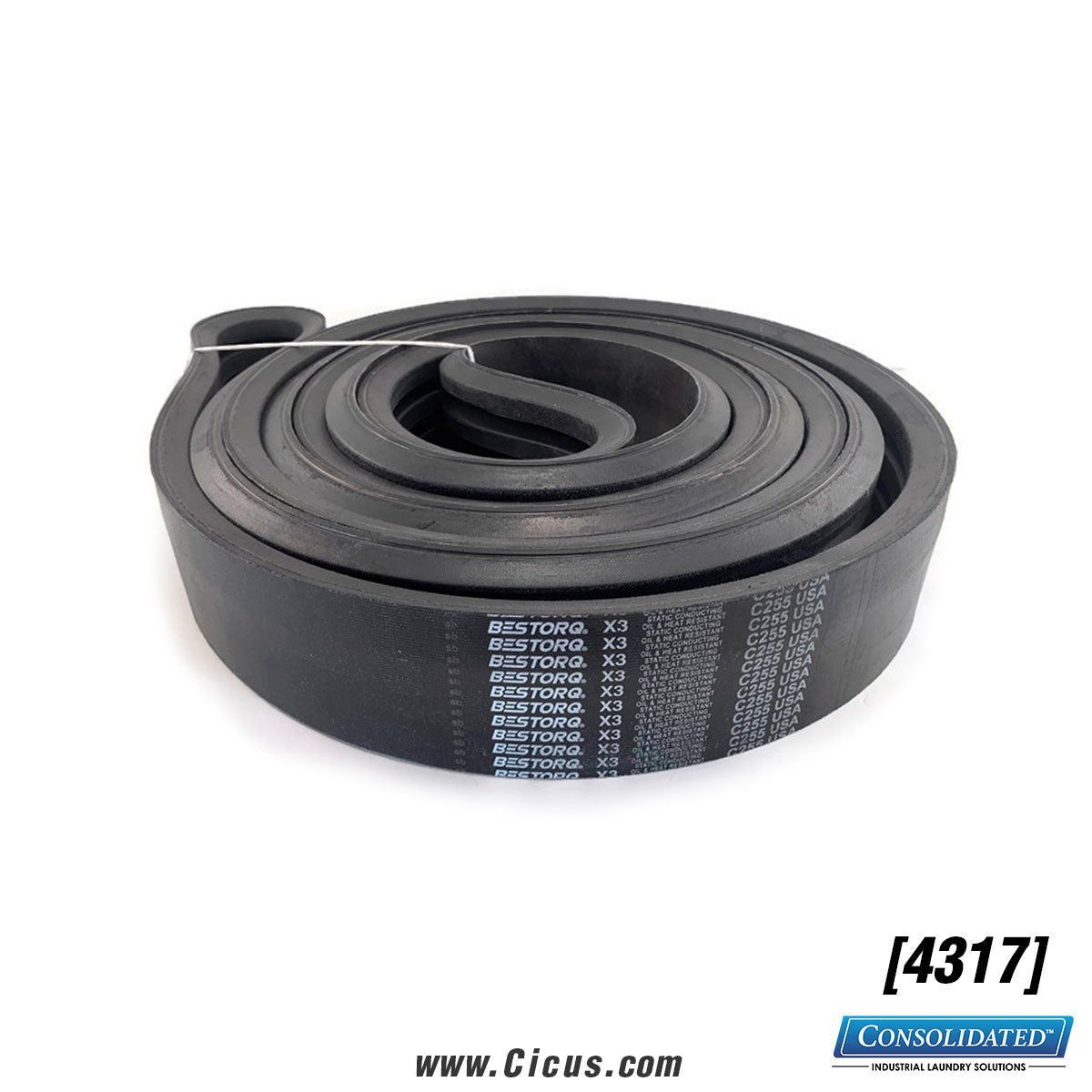 CICUS Main Drive Belt Compatible With CLMCO Part [4317]