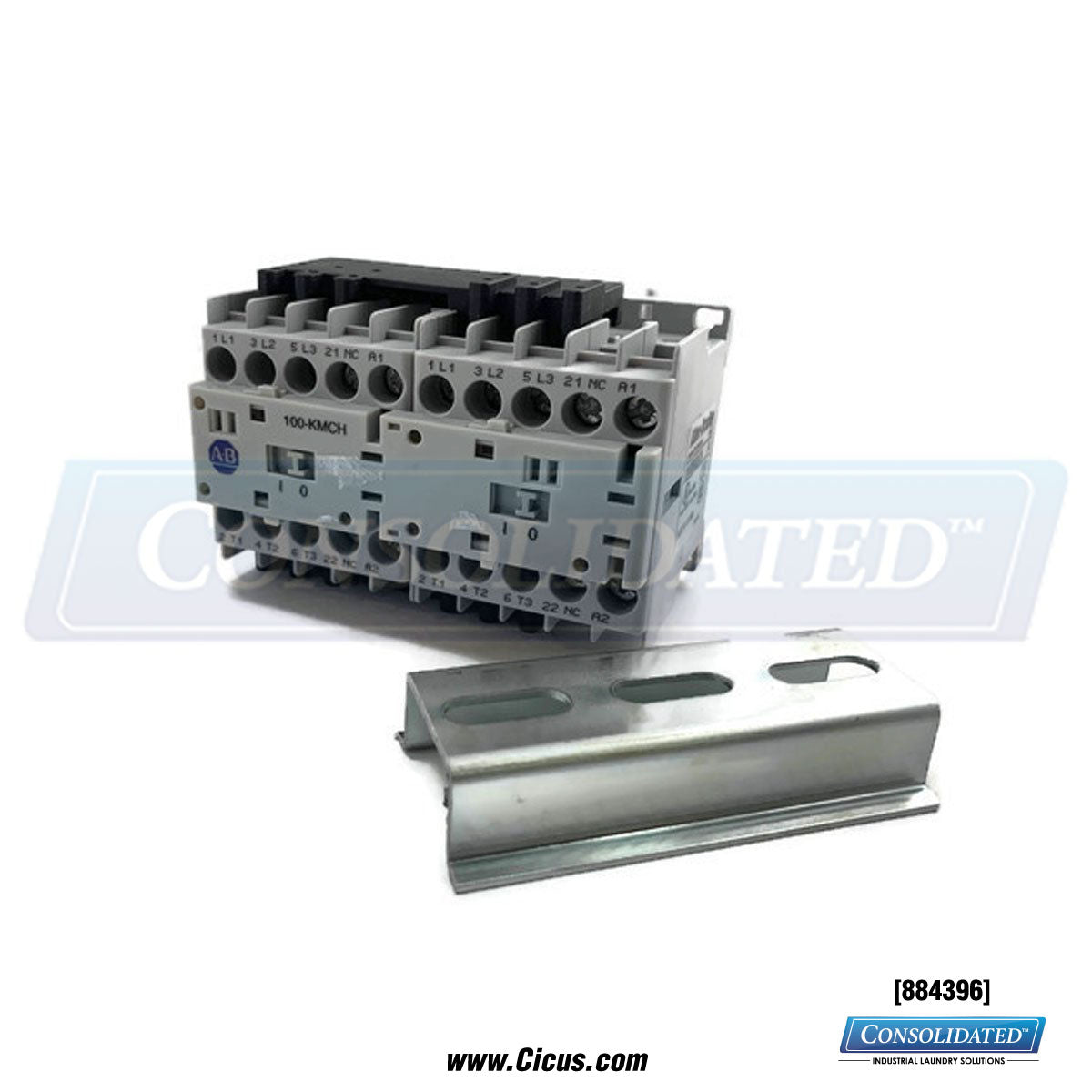 American Dryer Company (ADC) 24v Reversing Contact Conv [884396] - Front View