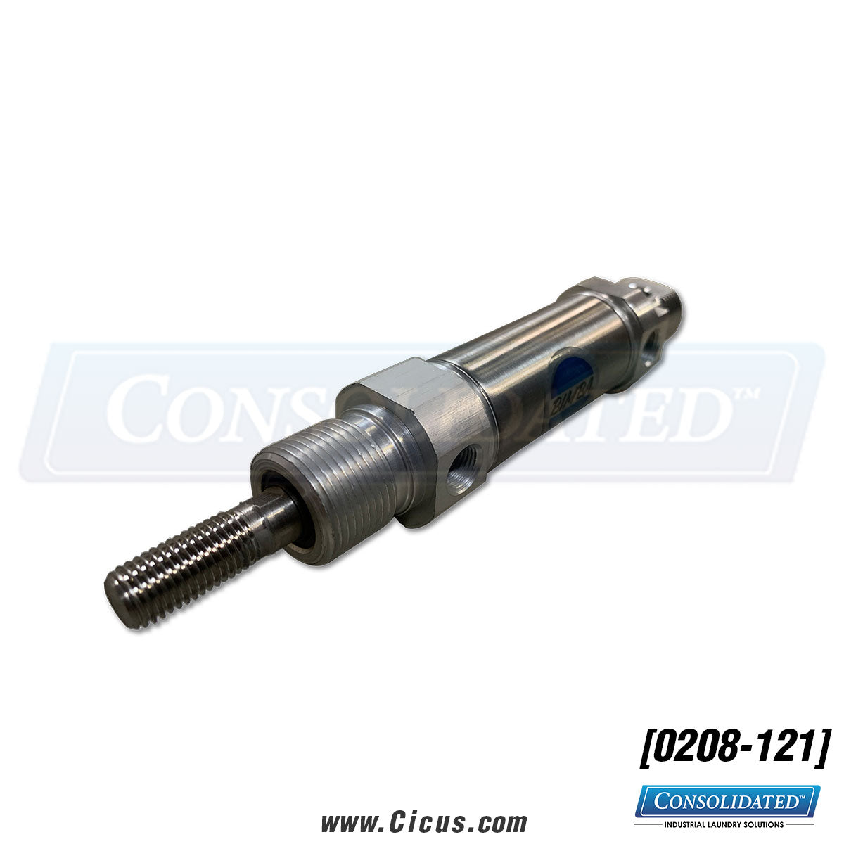 Chicago Dryer Air Cylinder 25mm Bore x 20mm Stroke [0208-121]