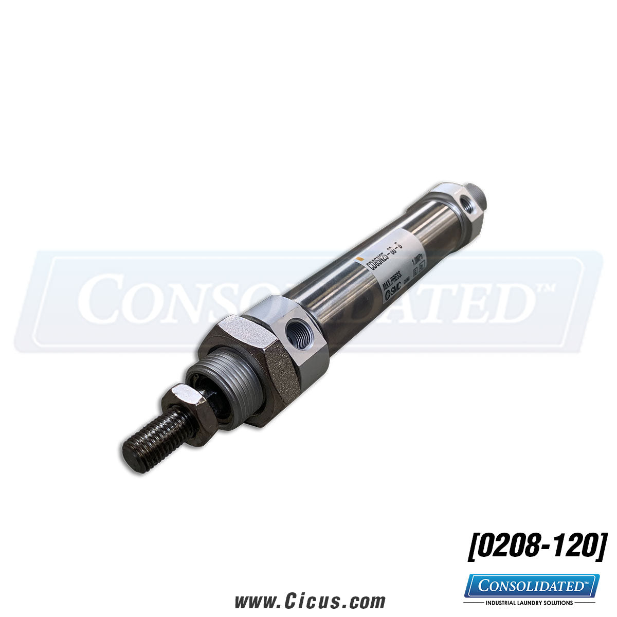 Chicago Dryer Air Cylinder 25mm Bore x 80mm Stroke [0208-120]