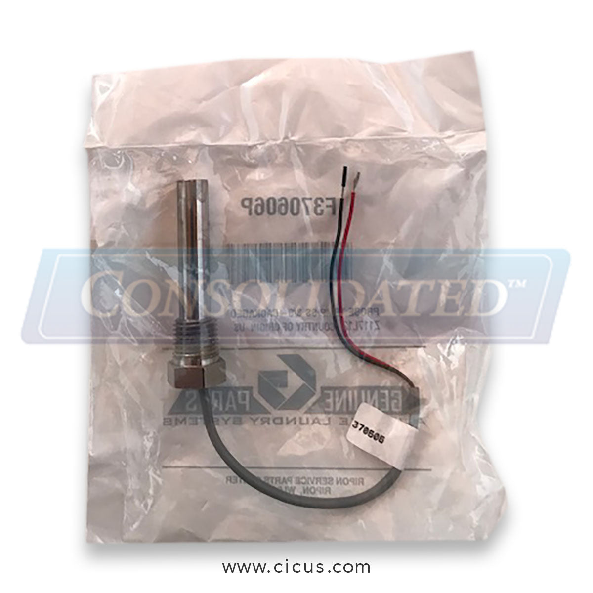 Unimac Washer Temp Probe - SS | 3/8 | Packaged [F370606P]