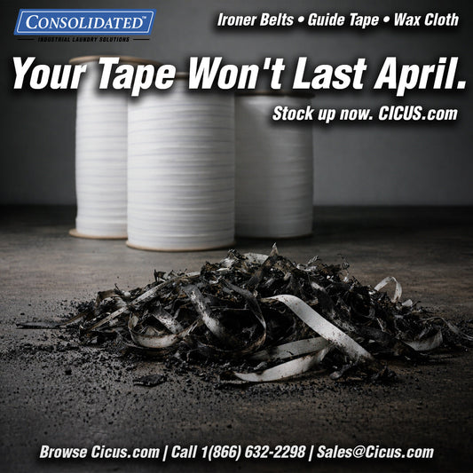 When to Replace Your Flatwork Ironer Guide Tape — And Why April Is When It Shows
