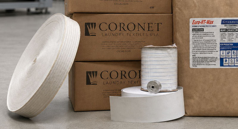 Ironer Maintenance Essentials: Guide Tape, Wax, Belt Rolls, and Cloths Explained
