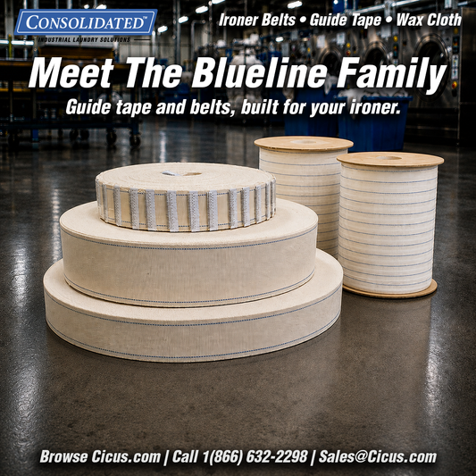 Meet The Blueline Family — Guide Tape and Belt Rolls