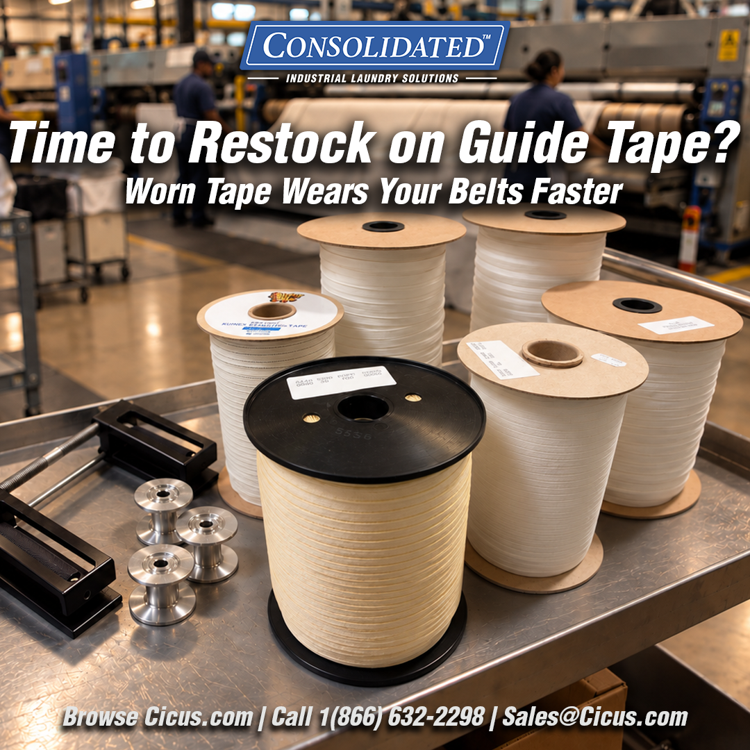 Guide Tape Restock: Why Worn Tape Wears Out Your Belts