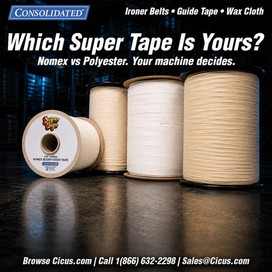 Nomex vs Polyester Guide Tape — Which One Fits Your Ironer?