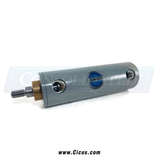 GA Braun Air Cylinder, 2" Bore × 2.5" Stroke Cushioned – 010500024