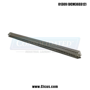 12" UNIBAR Stainless Steel Clipper Lacing  (UX1S12) | Part #: 01179