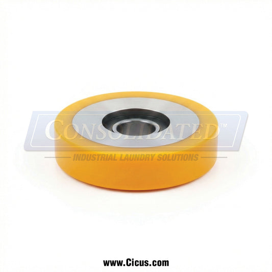 Kannegiesser Guide Roller, 110mm Diameter Unloading Side – 01450
