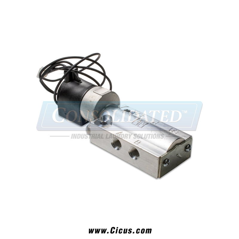 0202-156 – 4-Way Air Valve, 1/4″ NPT, 24 VAC