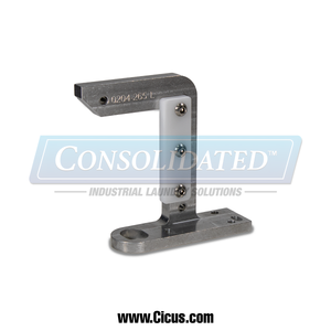 0204-265C – CNC Spreader Clamp, Left Side, Compatible Replacement for Chicago Dryer King Edge