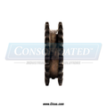 Chicago Dryer Sprocket, #40 22T DBL 1″ Bore Keyway – 1201-276C