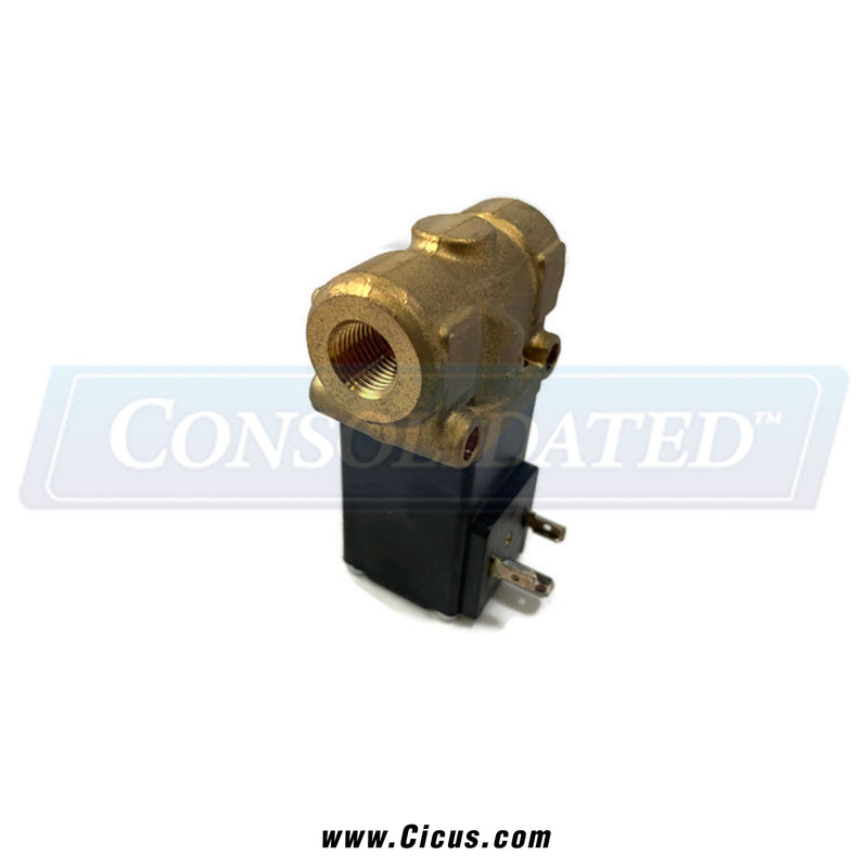 Burkert Solenoid Valve, 2/2-Way 1/2″ Brass NC 24VDC Type 5281 – 134317