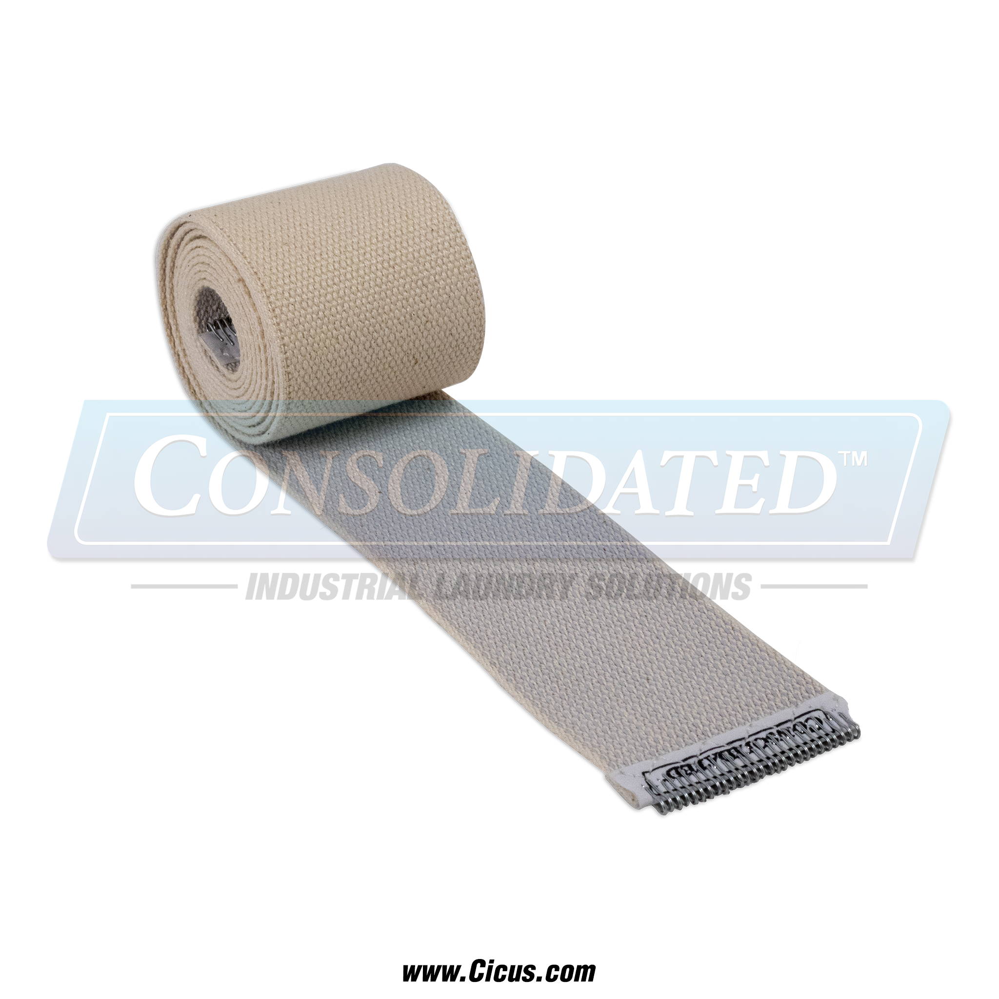 2" x 54" - Rubberized Ironer Belt Compatible Replacement For Chicago Dryer [1003-160C]