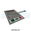 Angled view of the GA Braun SPF Keypad Frame 29-420, showcasing the control panel's function buttons and start/stop controls.