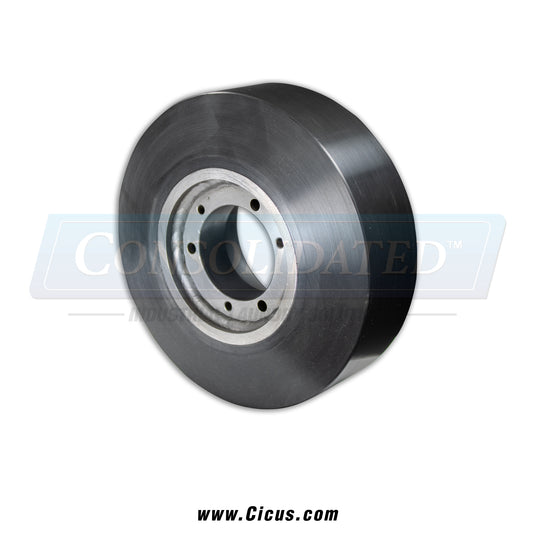 60C509UT – Milnor Single Urethane Wheel, 9″ OD, Without Bushings