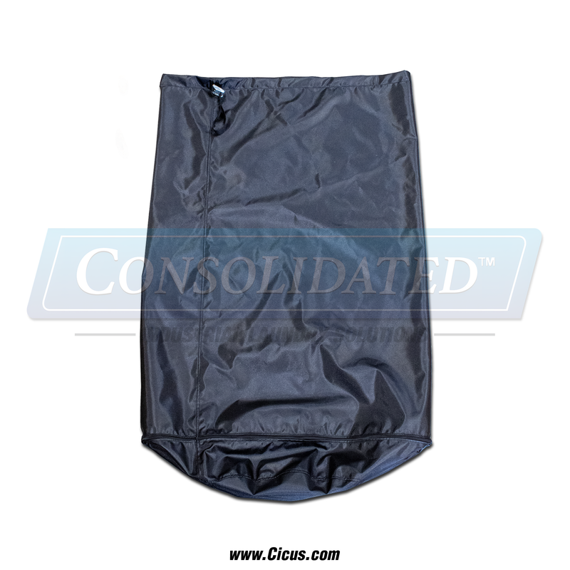CLM Compatible Lint Bag, 61″ with Detachable Bottom Door – 4812-B