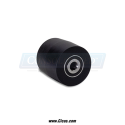 Idler Roll 3" OD x 3" L, 5/8" Bearings for Chicago Dryer King Edge [1205-027]
