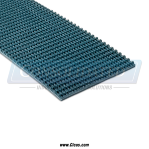 5 Inch Wide Green Roughtop Flatwork Ironer Belt Roll [GRNRT5100]