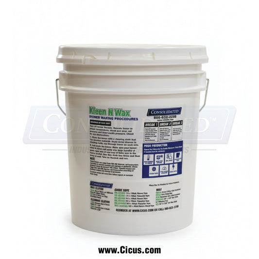 CIC Kleen N' Wax, 5 Gallon Bucket – KNW40