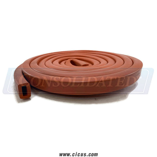 GA Braun Silicone Hollow Door Seal, Model T15082 – T02100037