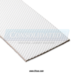 6 Inch Wide White Pebbletop Flatwork Ironer Belt Roll [WPT6100]