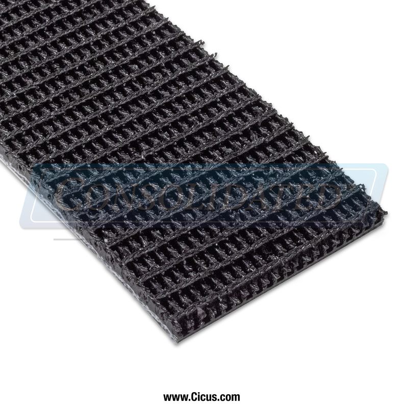 CIC Black Rough Top Ironer Belt Roll, 3″ – CIC-BLKRT3100