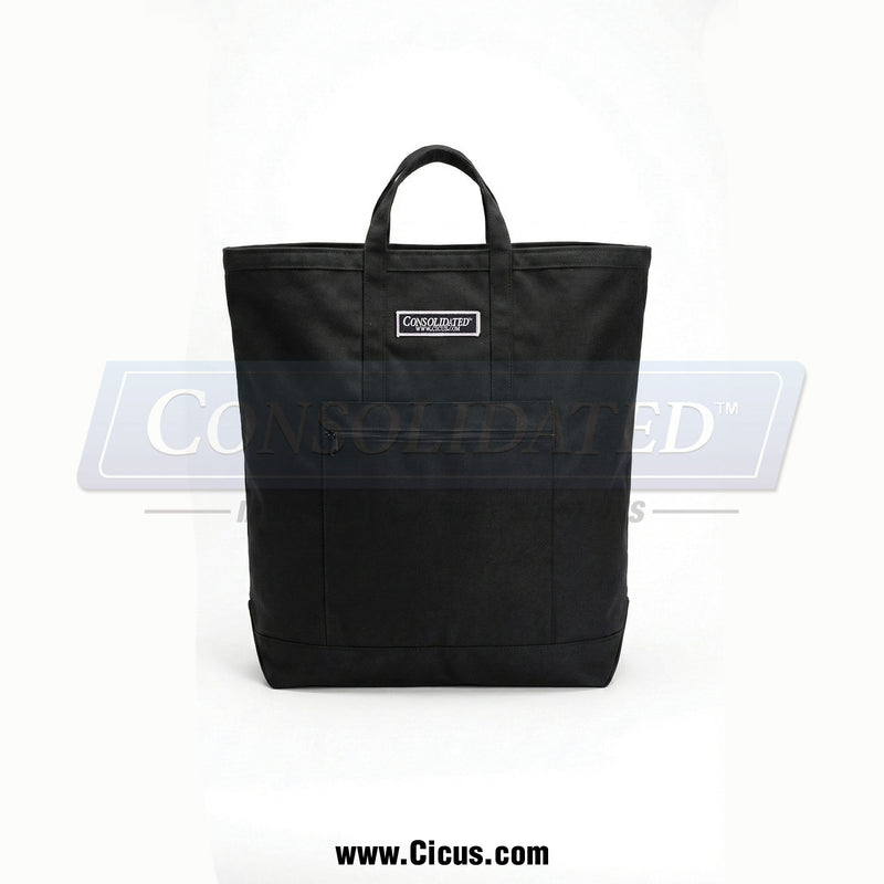 Coronet Canvas Utility Bag, 24″ Standing Bin – CIC-MH-24-ZIP