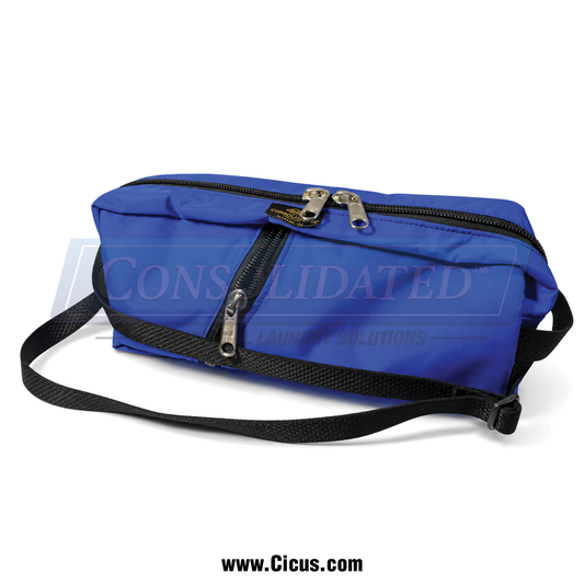Consolidated Nylon Wash Bag, Blue