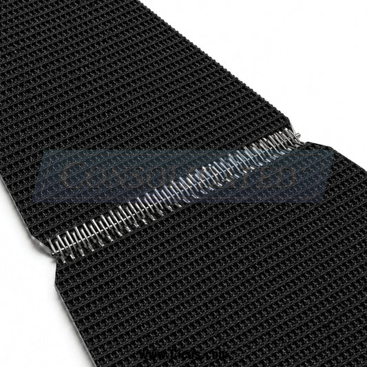 CIC Conveyor Belt, Rough Top Black – Rubber