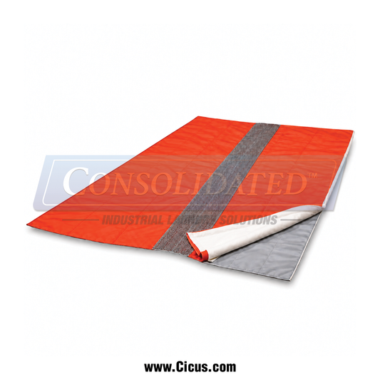 Coronet Nomex Wax Cloth, High Temp orange, 60 x 72 inch, SKU 440HO-OR