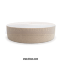 Elastic ironer belt roll, 3.5 inch width, 50 meter roll, SKU 23-25387-001055