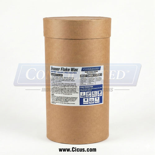 KFD50 – CIC Ironer Karagami Flake Wax, 50 lb Drum