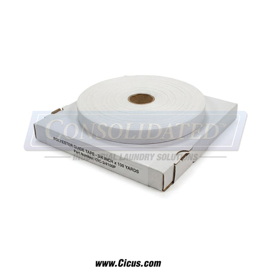 CIC Guide Tape, Polyester 3/4" × 100 Yards – CIC-3/4100P
