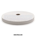 CIC-1108E white elastic ironer belt roll, 1 inch width, 108 foot roll
