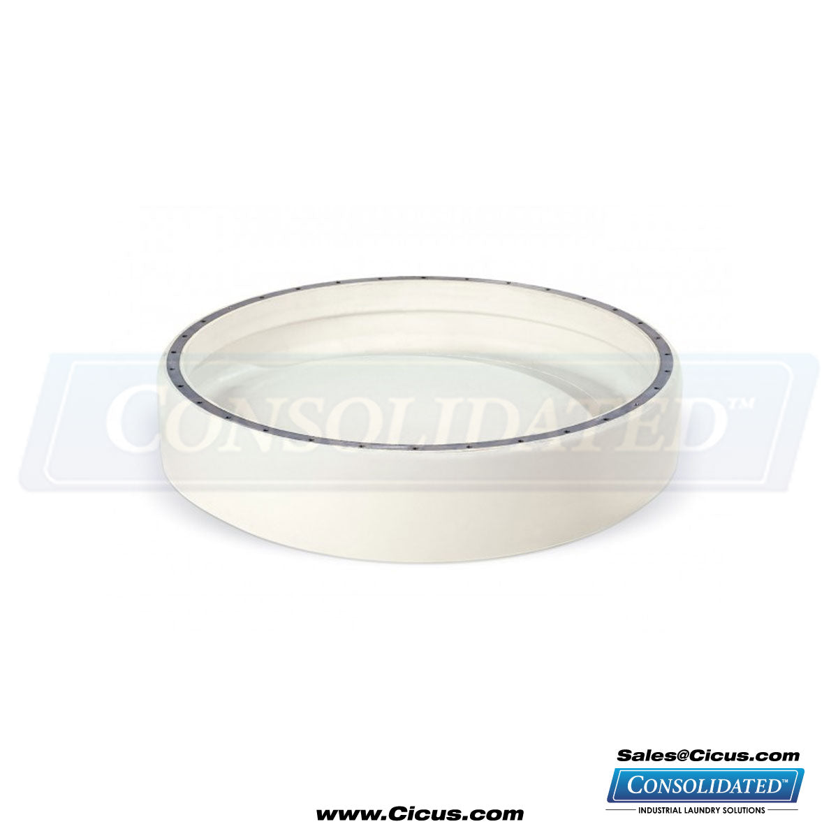 MP-M03 Membrane - White - Compatible With Milnor [01125] - front view