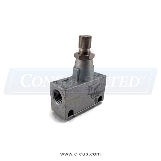 GA Braun SMC Flow Valve, 1/8″ Meter Out – 011900041