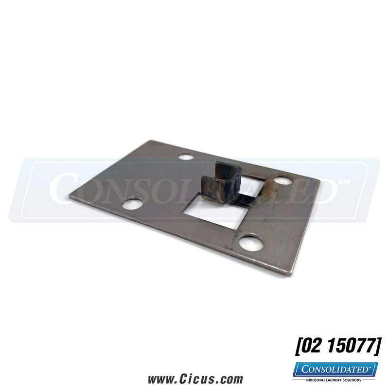 Milnor Door Latch Plate, Small – 02-15077