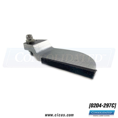 0204-297C – CNC Right Transfer Jaw Clamp, Compatible Replacement for Chicago Dryer King Edge