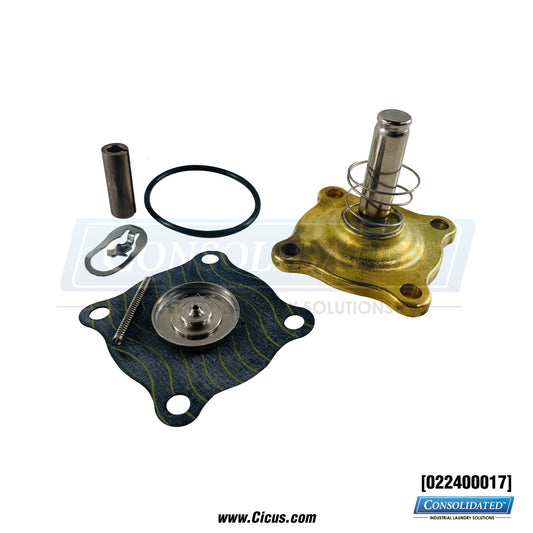 GA Braun Solenoid Valve Repair Kit, 120VAC – 022400017
