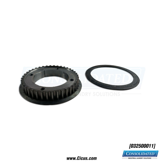 GA Braun Polychain Clutch Sprocket, 8M-40S-12 – 032500011