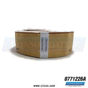 0771226A – Felt/Nomex Front Seal, Compatible with Milnor, Hand-Stitched Assembly