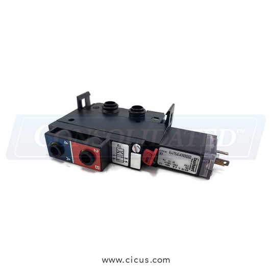 Burkert Pneumatic Valve, 4/2-Way 24V 5/32″ NBR 6mm – 089929F