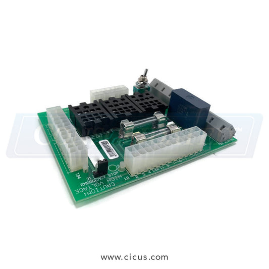 Milnor Board T/V/X Start Circuit - Test, – 08BHFRCT