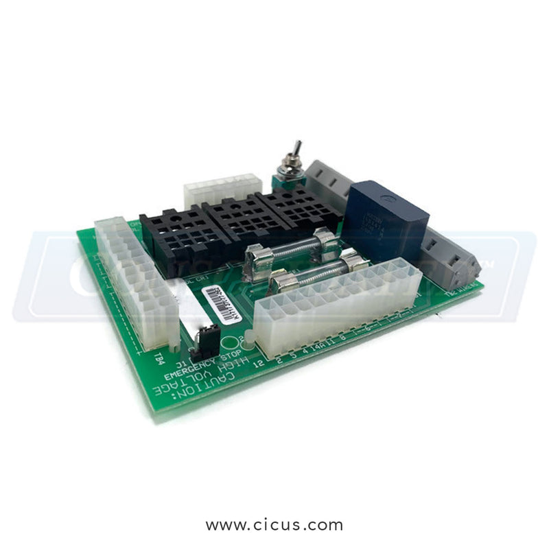 Milnor Board T/V/X Start Circuit - Test, – 08BHFRCT
