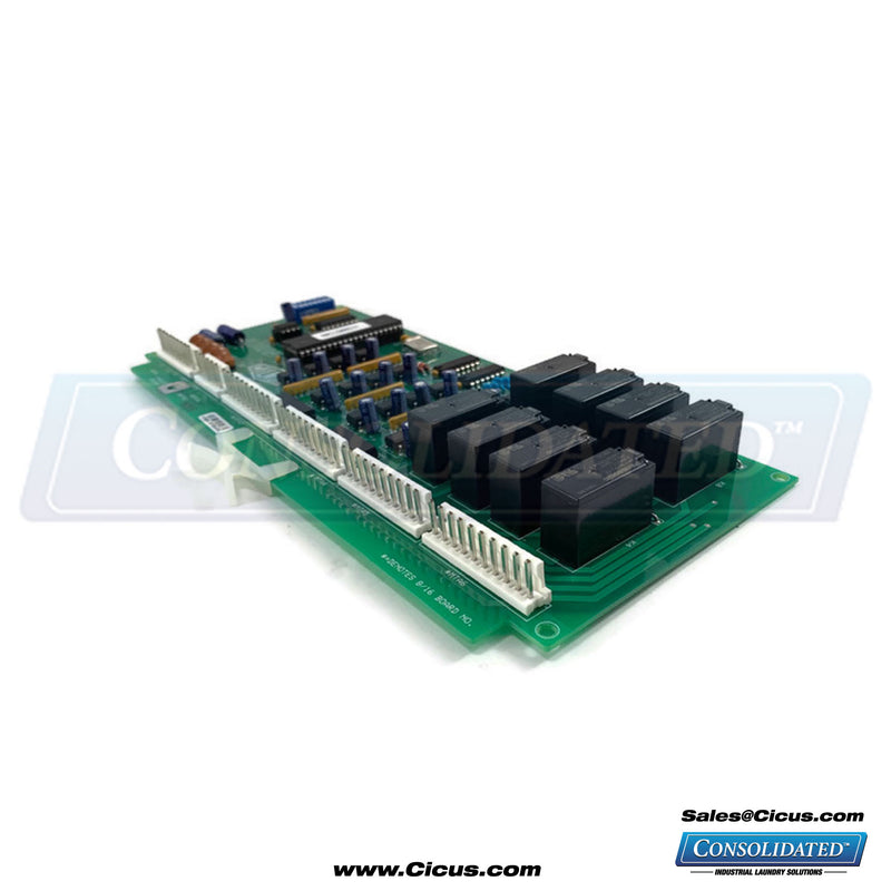 Milnor Board, Serial, 8 Out/16 In Test – 08BS816BT