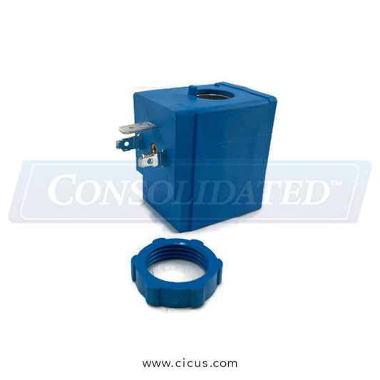Continental Girbau solenoid valve coil 22V 60Hz OEM 42N7523 – 100834