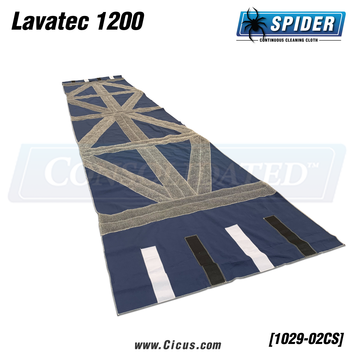 Coronet Spider Continuous Cleaning Cloth Compatible with Lavatec 1200