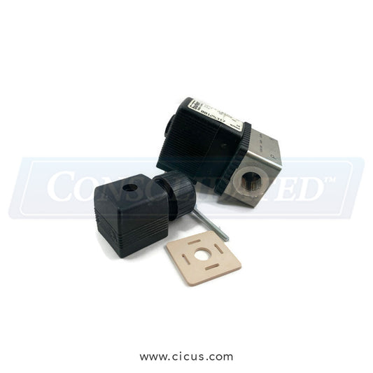 Burkert Solenoid Valve, 2/2-Way Direct Acting – 125317